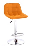 Барный стул высокий Купер хром,  Cooper  Chrome в ткани - фото