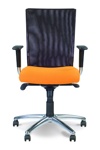 Кресла ЭВОЛЮШН для менеджера, дома и персонала, стул EVOLUTION GTR Chrome в ткани OH-5/ ZT-24 - фото
