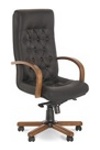 Кожаные кресла ФИДЕЛЬ Люкс экстра для дома и менеджера, стул FIDREL LUX Extra кожа люкс  - фото