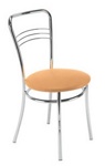 Кухонный стул АРГЕНТО для кафе,   ARGENTO Chrome V-18 купить - фото