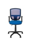 Cовременный стул для активных людей БЕТТА с подлокотниками для комфортной работы персонала , стул BETTA GTP ткань Zesta + ткань сетка OH - фото