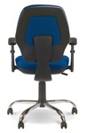 Кресла МАСТЕР Freestyle Window хром синхро для персонала, менеджера и дома. MASTER GTR Фристаил Window в ткани ZT-24 - фото