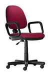 Кресла (стул) METRO GTP для работы менеджера и дома, Метро c подлокотниками в ткани ZESTA  - фото