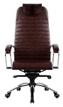 Кресла SAMURAI K1-04 на мультиблоке  кожа коричневая - фото