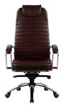 Кресла Метта SAMURAI KL-1 на мультиблоке кожа коричневая - фото