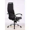 Кожаные кресла Метта SAMURAI KL -1.04 на мультиблоке кожа черная - фото
