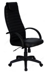 Кресла METTA BP- 5 пластик для менеджера и персонала, METTA BP-5 PL (ECO кожа черная, бежевая, серая, красная) - фото