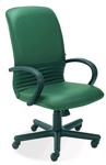 Кресла МИРАЖ пластик для персонала, менеджера и дома, стул MIRAGE PL в ткани ML - фото