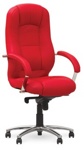 Кресла МОДУС хром для комфортной работы менеджера и дома. MODUS Steel Chrome в ECO коже - фото