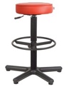 Табурет стул СОЛО GTSN для косметологических, педикюрных кабинетов и дома, кресла SOLO без спинки в искуственной коже V - фото