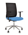 Кресла ХЕОН хром для персонала и менеджера ,  XEON SFB в ткани сетка - фото
