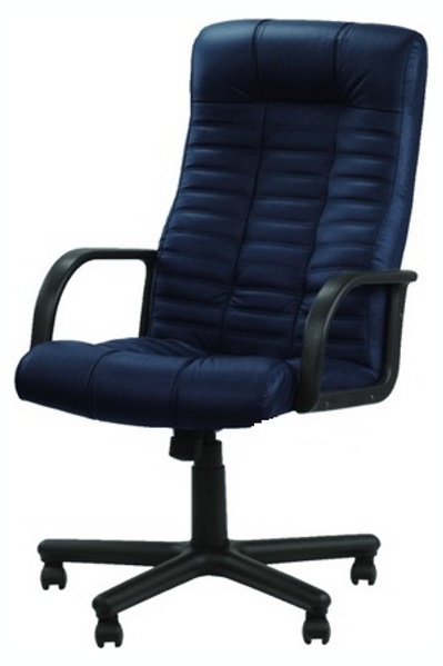 Кожаное кресло руководителя АТЛАНТИС пластик для дома,компьютера и офиса . ATLANTIS PL 