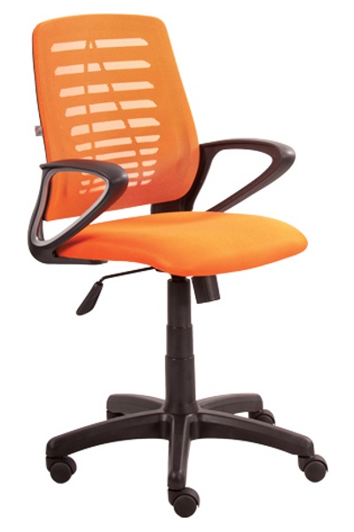 Кресла ПАУЛЬ пластик для работы персонала и дома, купить стул PAUL пластик GTP ткань сетка Т