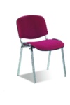 Стул ИЗО хром для посетителей, персонала и дома, кресла IZO Chrome в ткани CAGLIARI С - фото
