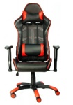 Игровое кресла ЛОТУС S -10 для комфортной работы и дома , стул LOTUS S-10 в коже ЭКО - фото