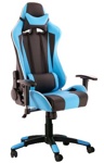 Кресла ЛОТУС S5 для комфорта работы и игры , стул LOTUS S- 5  в коже ЭКО - фото