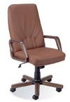Директорские кресла Менеджер экстра для комфортной работы  и дома.  Manager Extra в коже сплит SP - фото