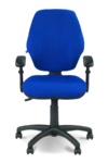 Стулья (кресла) МАСТЕР GTR  для персонала, менеджера и дома. MASTER GTR Новый Стиль в ткани ZT-24   - фото