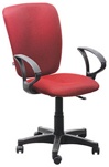 Операторское кресло МЕРИДИЯ для офиса и дома, стул MERIDIA GTP PL в ткани CAGLIARI - фото
