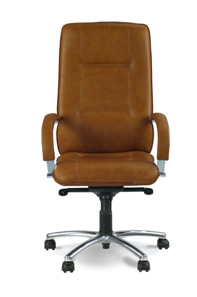 Кресло СТАР хром для руководителя, дома и офиса. Star steel chrome