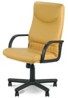 Кресла СВИНГ пластик для работы менеджера и дома, стул SWING PL в  ECO коже  - фото