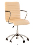  Кресла TASK с подлокотниками для дома и персонала,  стулья TASK GTP Chrome в ECO коже - фото